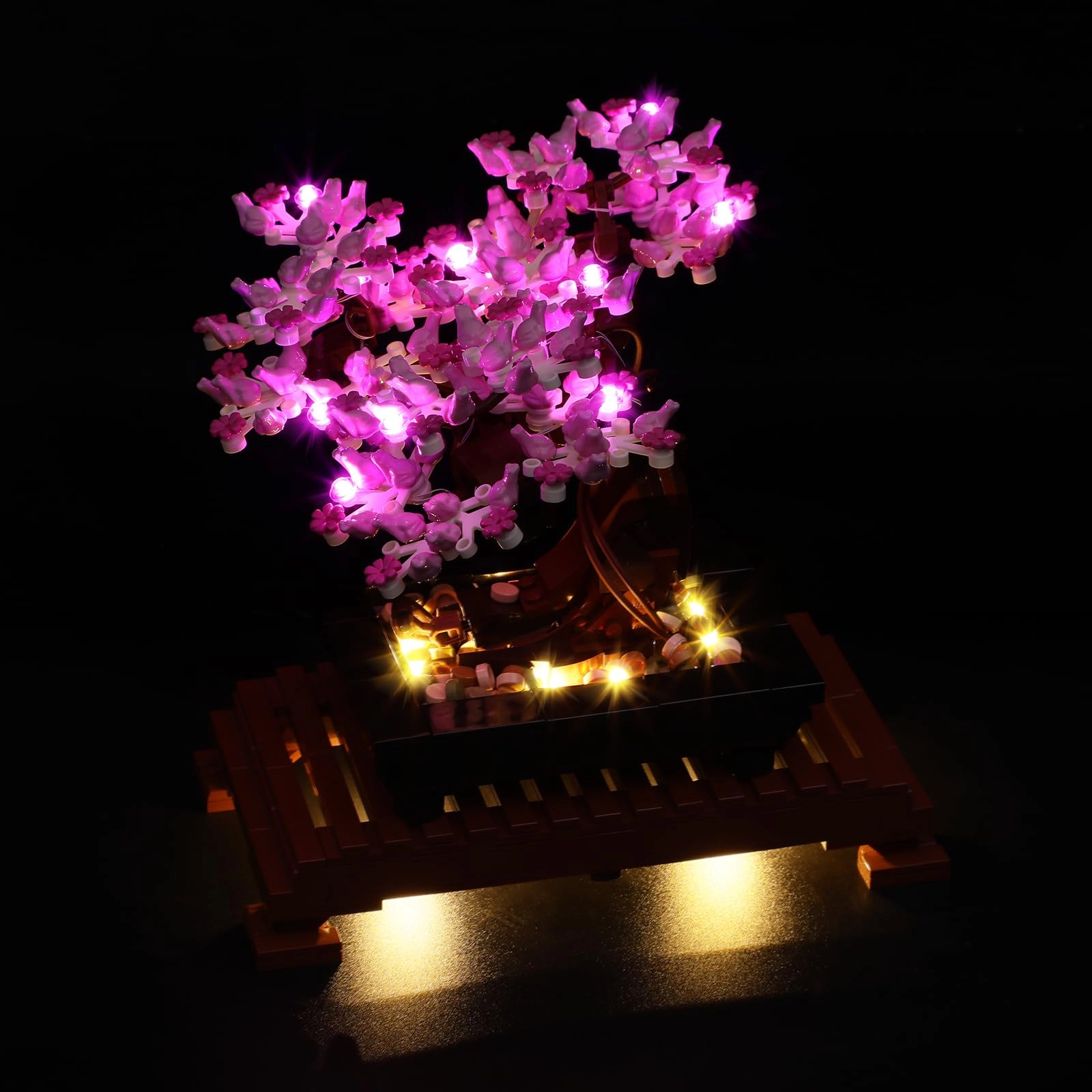 Tusedna LED Light for Lego 10281 Bonsai Cherry Blossom Tree Set