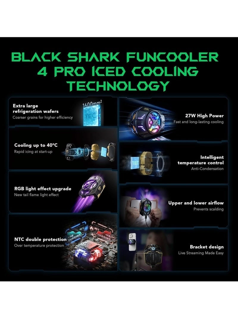 FunCooler 4Pro - 27W Fast Cooling In-App Control