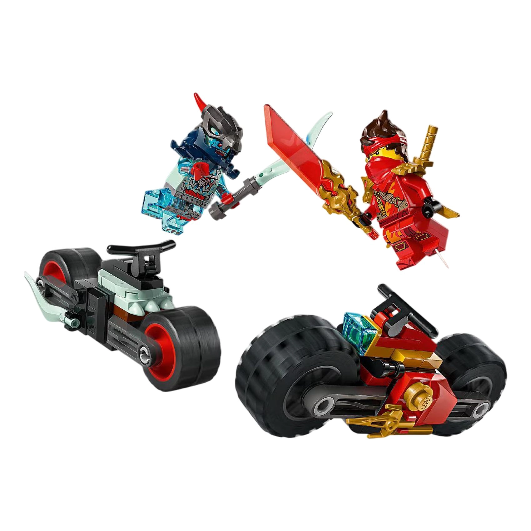 NINJAGO Kai's Motorcycle Speed Race (71838) - 2 ninja bikes 2 minifigures