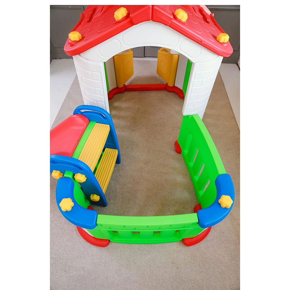 Big Playhouse - With Slide 240 x 119 x 108 cm