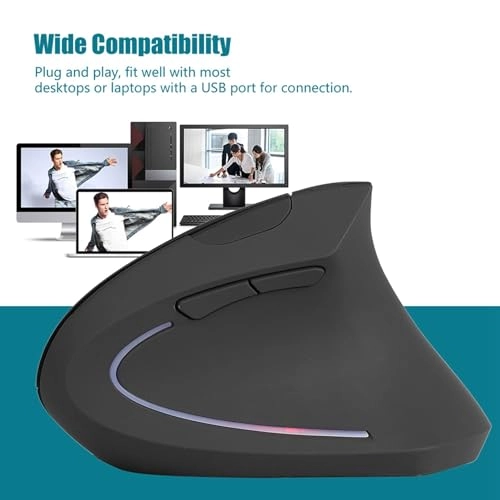 Vertical Ergonomic Mouse - Wireless