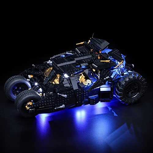 Led Lighting Kit for Batman Batmobile Tumbler - Compatible with Lego 76240