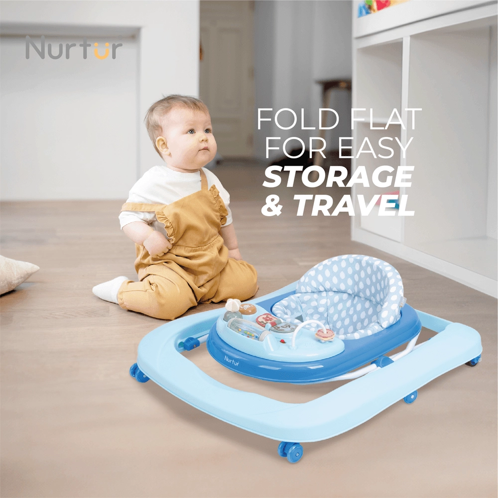 3-In-1 Baby Multi Walker - Music Function Red