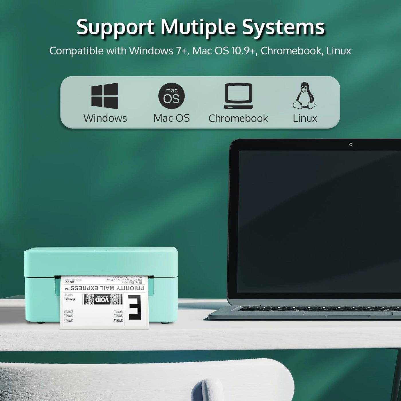 Shipping Label Printer - Direct Thermal 4.1"