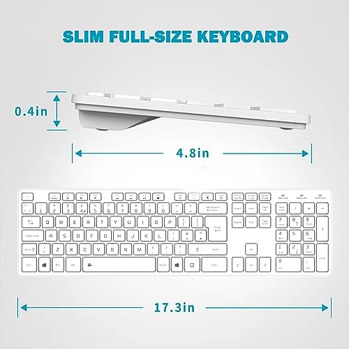 Slim USB Wired Keyboard - UK Wired