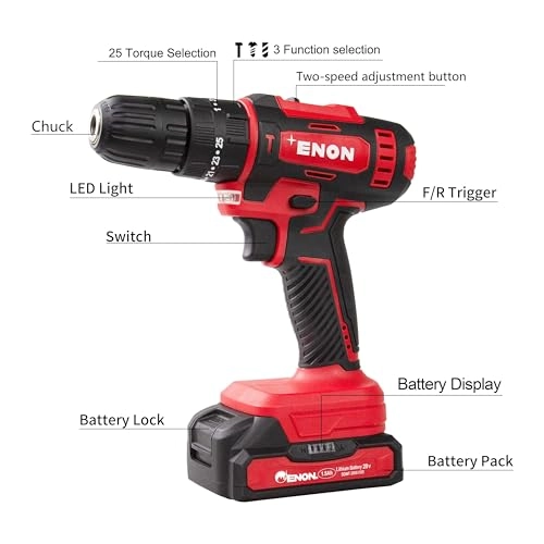 Cordless Impact Drill - 1.5 Amp Hours
