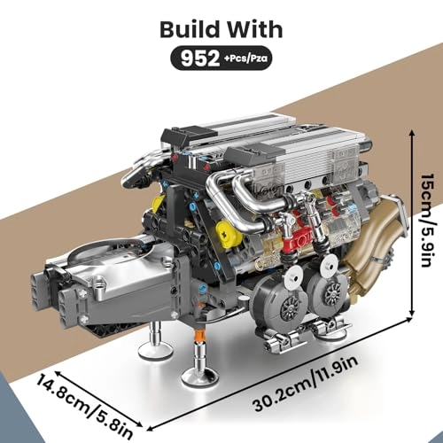 W16 Engine Model Kit (AML-10131-0724) - Engine