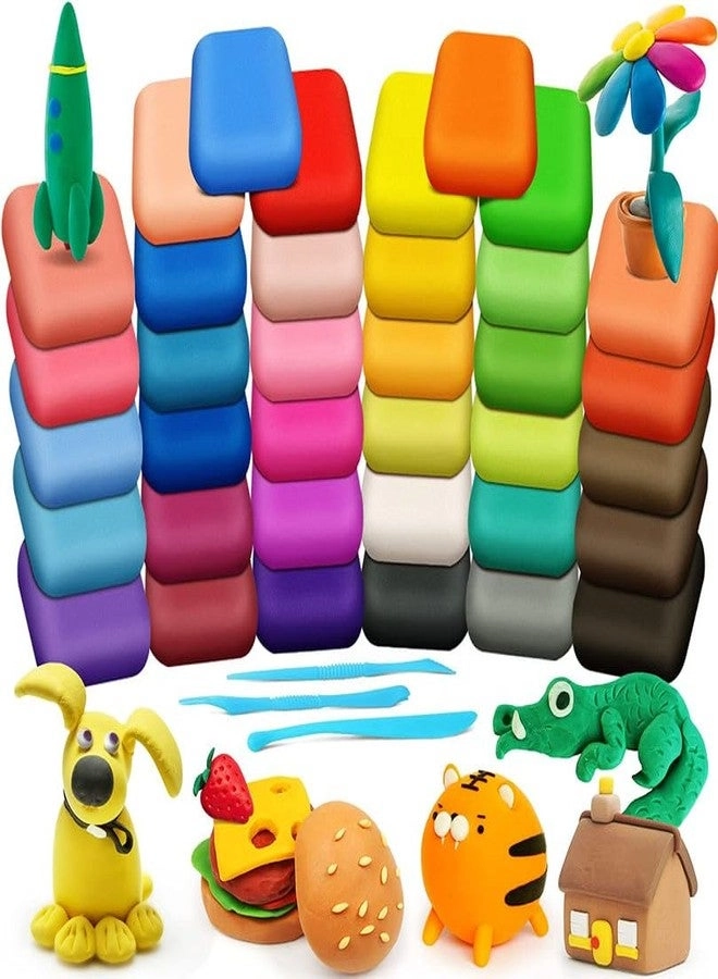 Air Dry Clay - Non-Toxic with Tools 12pcs.