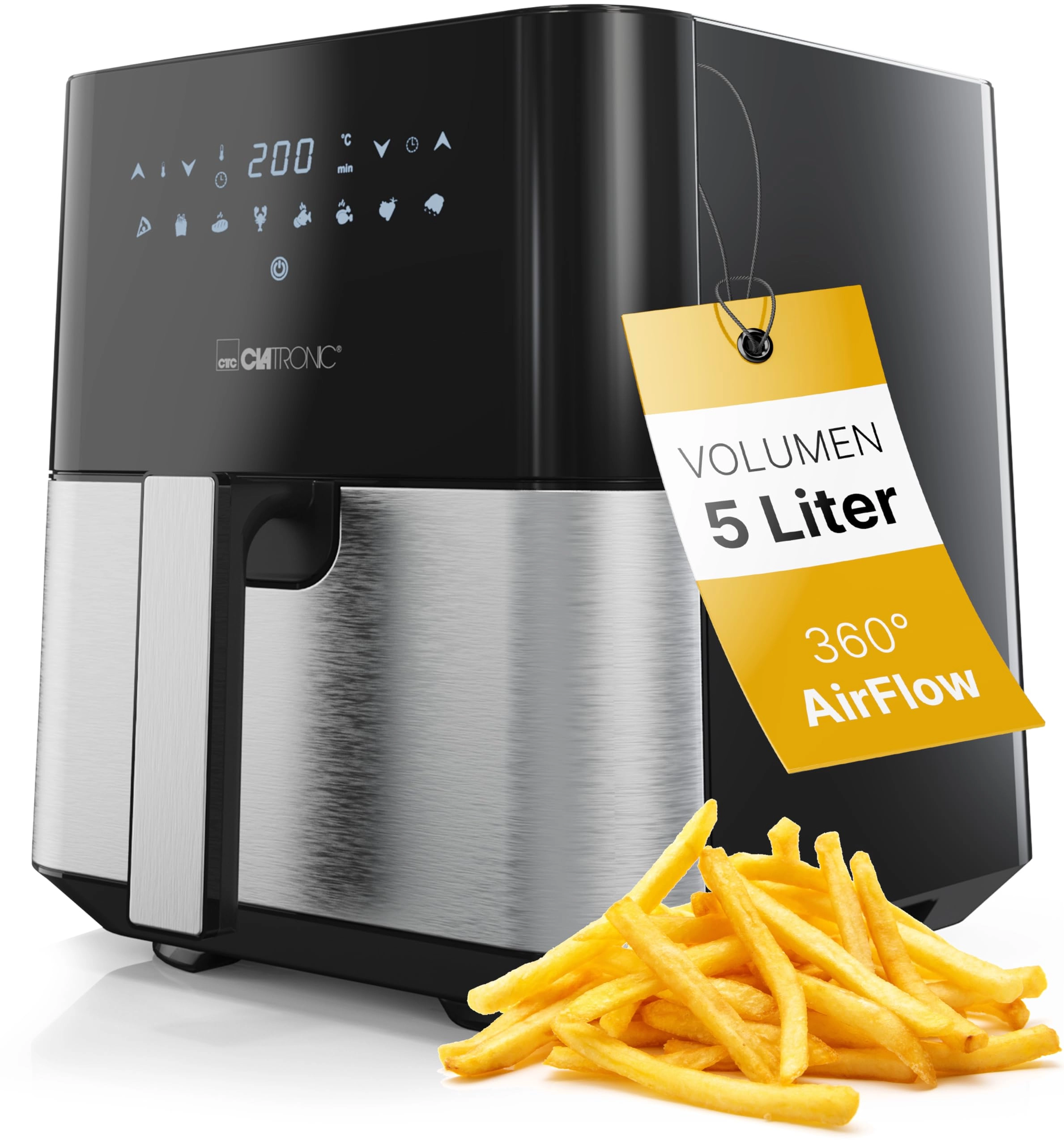 Clatronic Hot Air Fryer XXL FR 3782 H