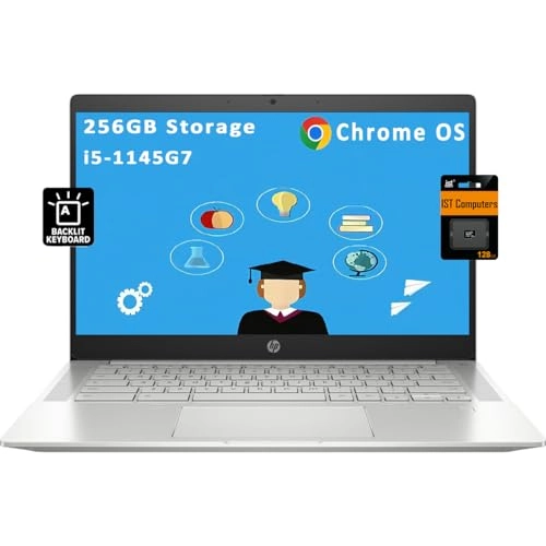 (Renewed) Chromebook 14C-CC0013DX - 14'' Core i3-1115G4 8GB DDR4 256GB SSD