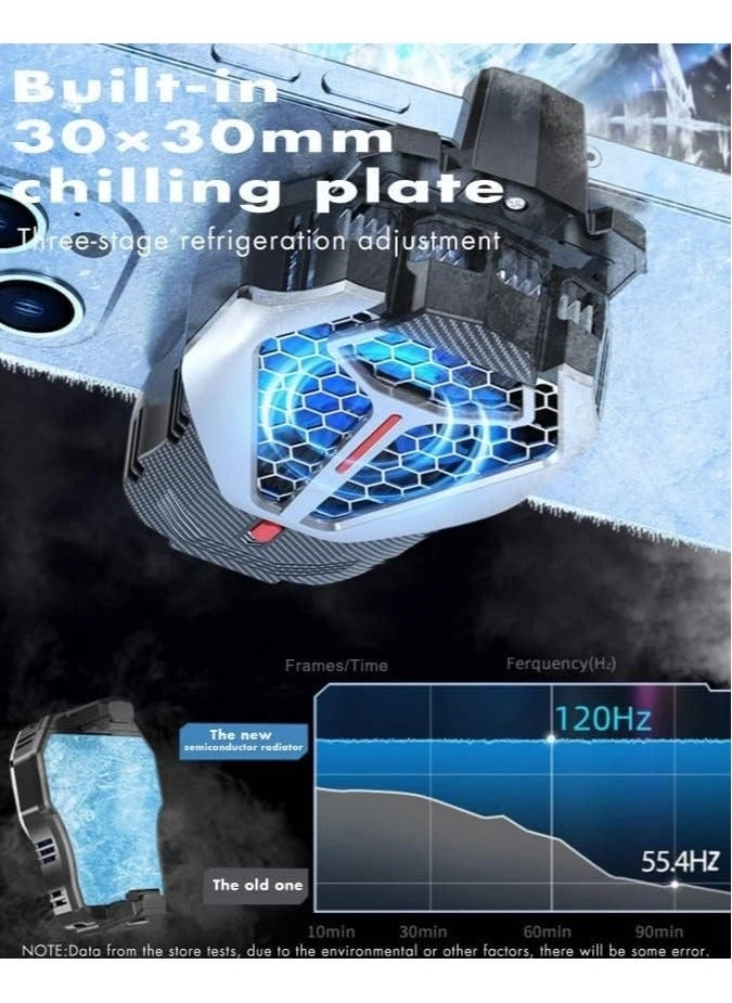 Phone Cooler - Black Type-C 5V