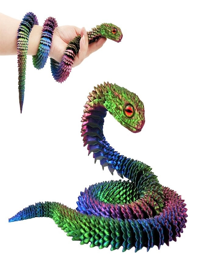 QOUXZ 3D Printed Animals Snake