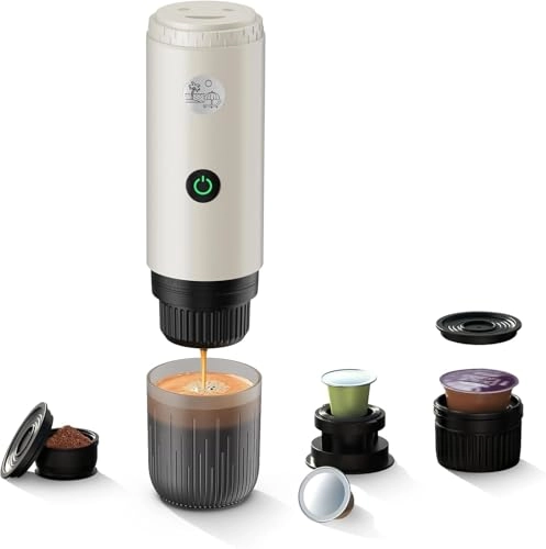 Portable Coffee Machine - 2-in-1 Grinder Nes Capsules