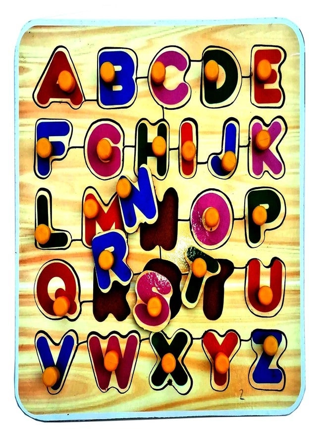 Wooden Alphabet Learning Board