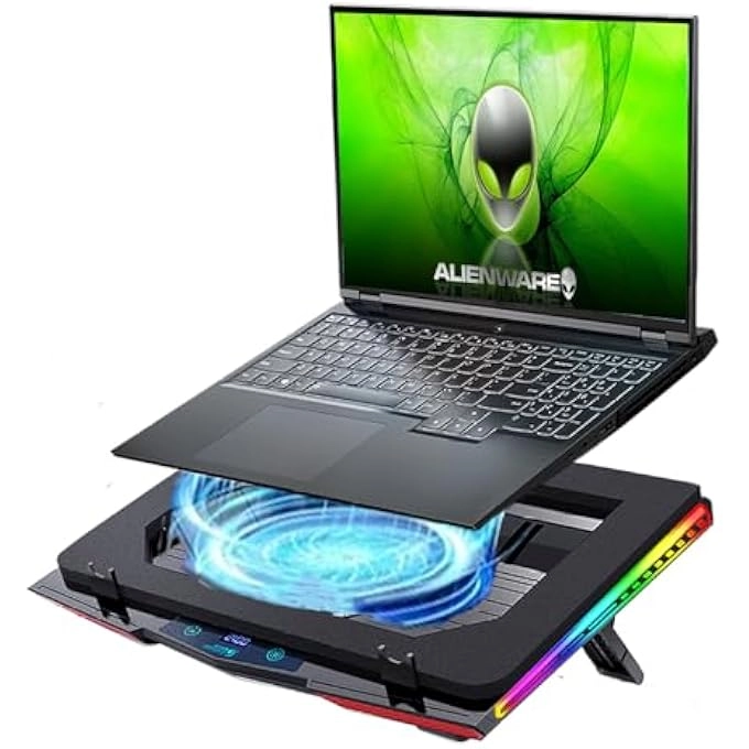 V8 GAMING LAPTOP COOLING PAD - 8 Fans 17 inch