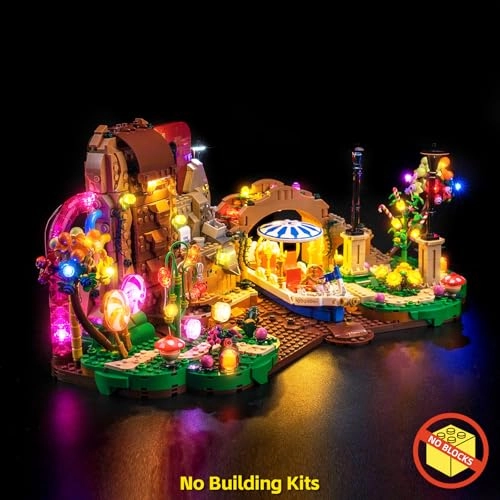 LED Light Kit - Compatible with 21360 Willy Wonka & The Chocolate Factory USB Battery Powered