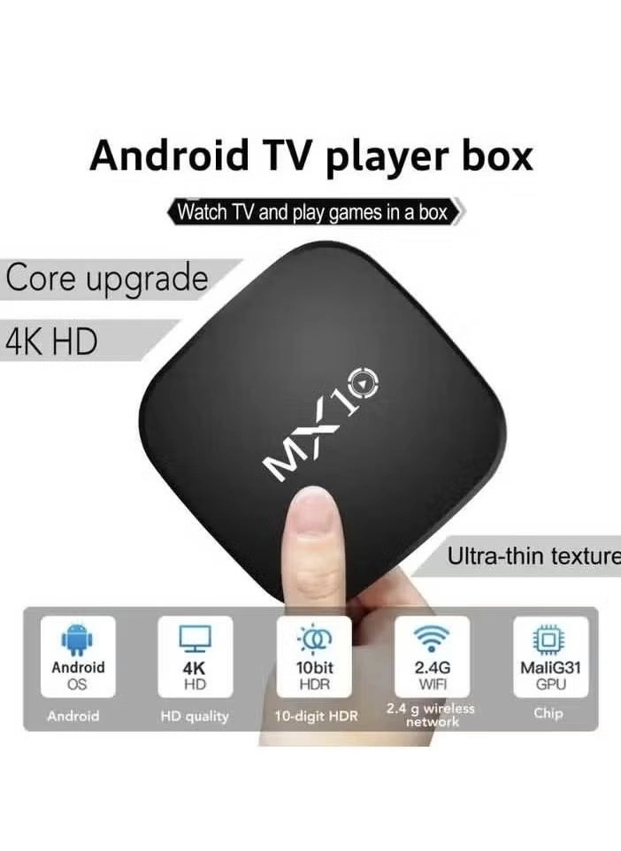 Smart TV Box 4K Android 13