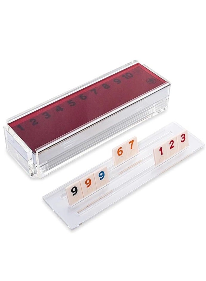 Rummikub - 106 Tiles 4 Racks Red Lid