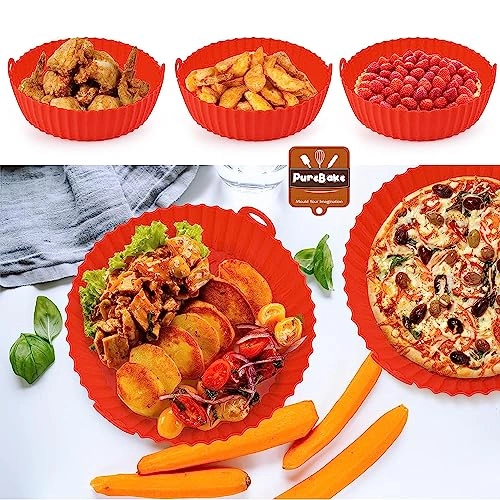 Air Fryer Silicone Liners PB_SIL_AF_7.5in_Packof1