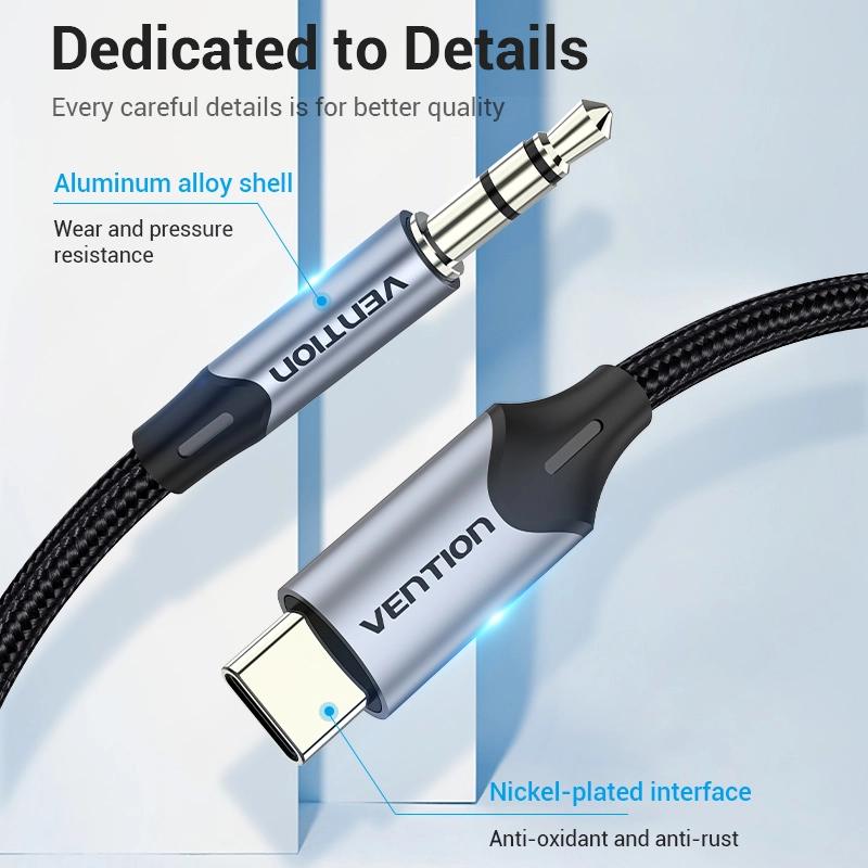 3.5mm Male to Male Audio Cable - 1 m