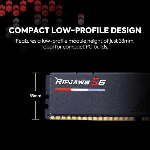 Ripjaws S5 - 32GB 6400MT/s U-DIMM DDR5