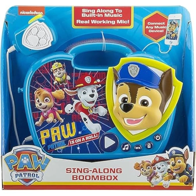 Paw Patrol Sing Along Boombox