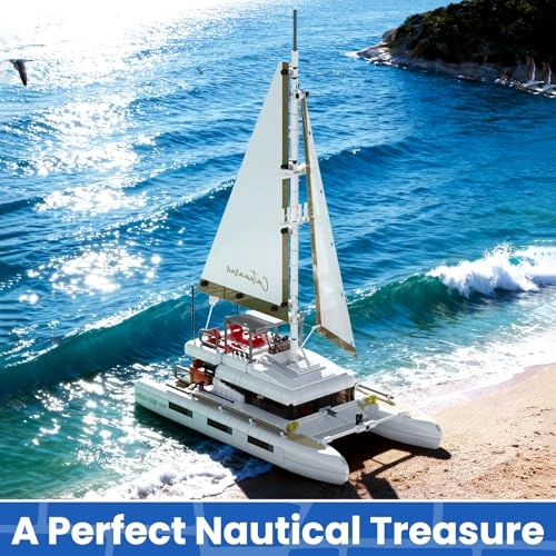 Catamaran Sailboat Building Kits (FT-10217-0805) - STEM