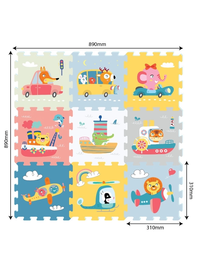 Sweetie Animals Puzzle Mat - 10 Months