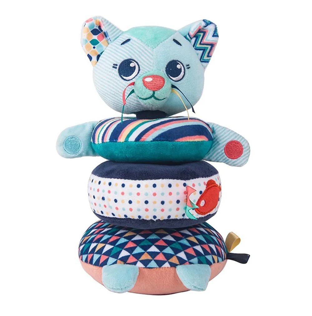 Happy Snail Cat Darcy Soft Pyramid - Sound effects