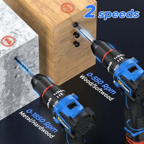 Cordless Drill - 16.8V 2.0Ah 65Nm Brushless
