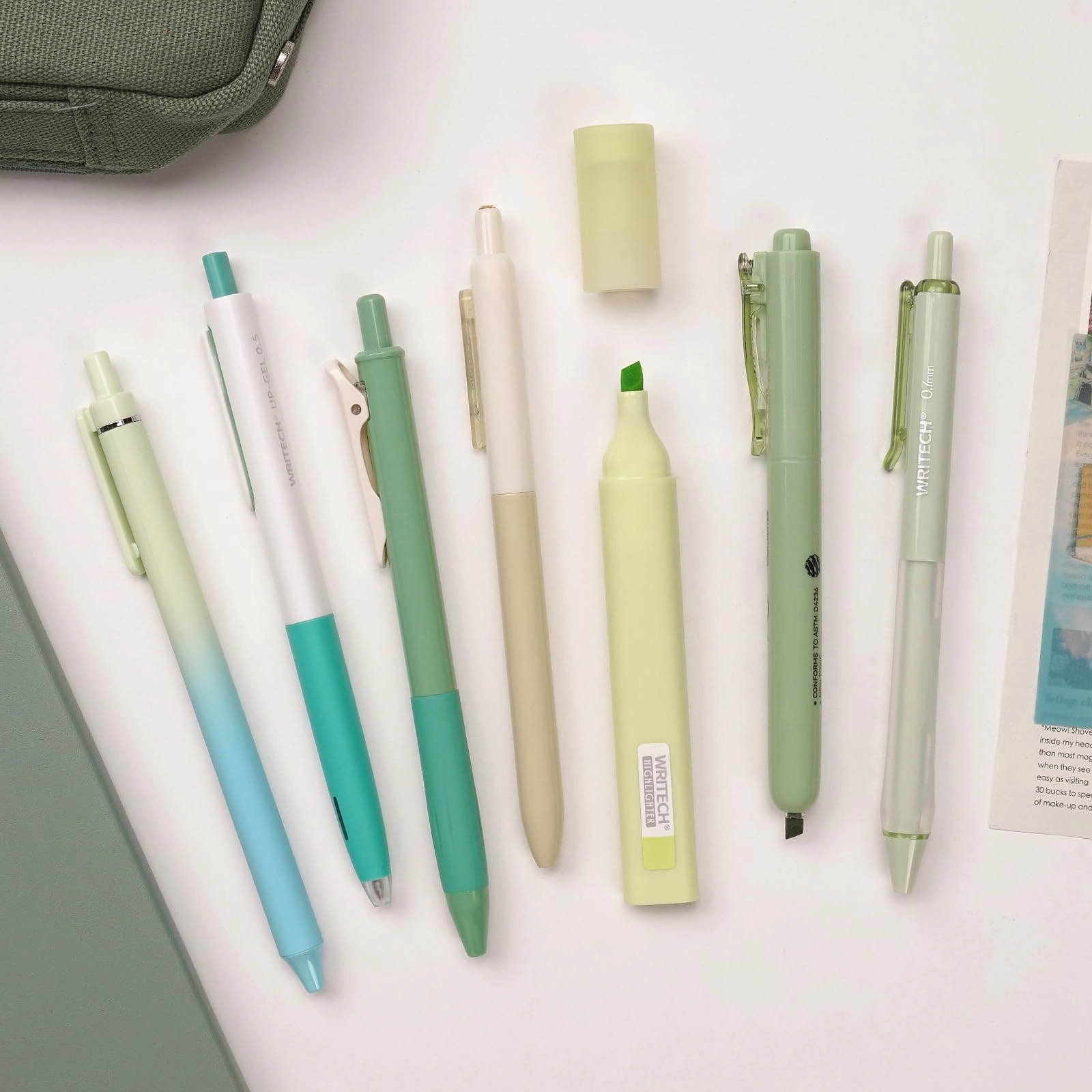 Gel Pens - 7ct 0.5mm