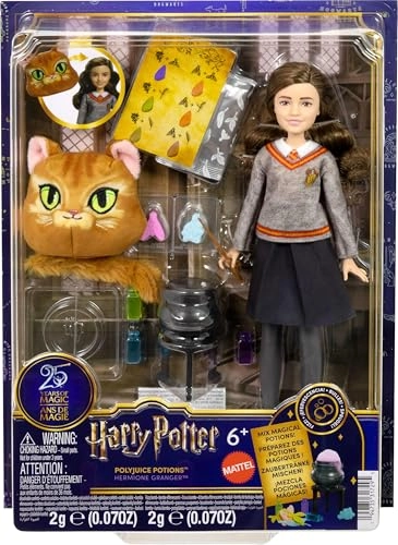 Hermione Granger Doll - Harry Potter 13 Accessories Ages 6+