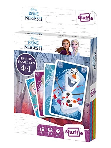 Game with 7 Frozen Families - French, Multilingual 4 years and up 33 cards