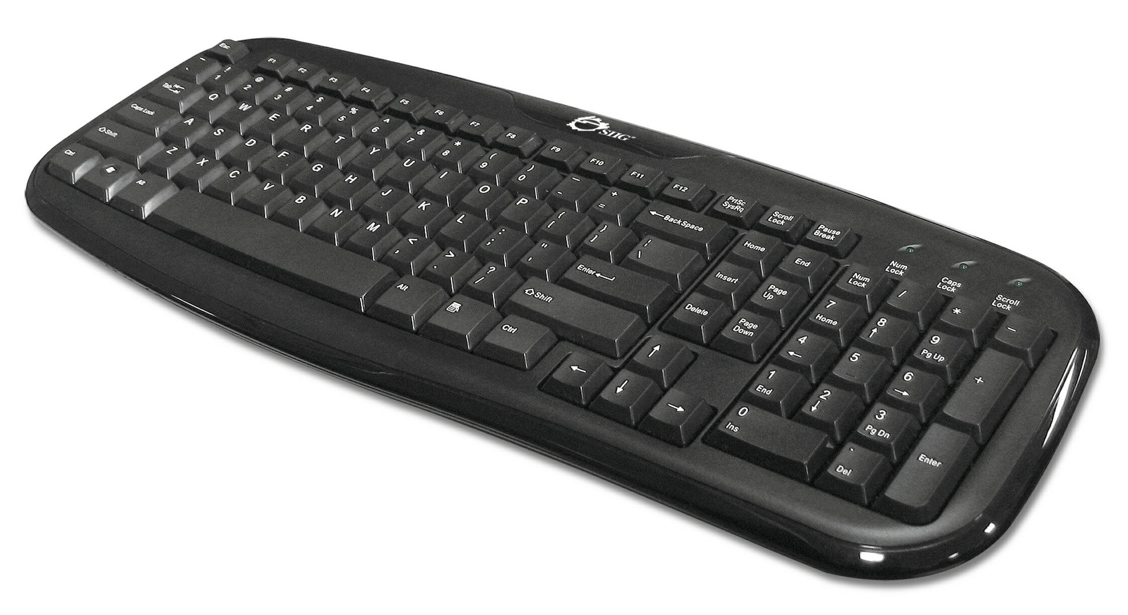 Siig Desktop Keyboard - QWERTY Wired