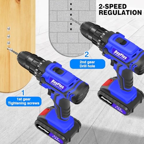 Cordless Drill - 21V 45Nm 26pcs Bits