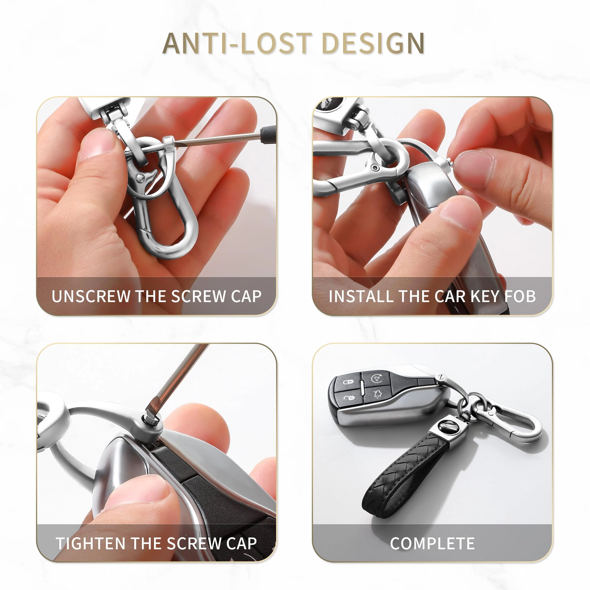 Carabiner Keychain - Car