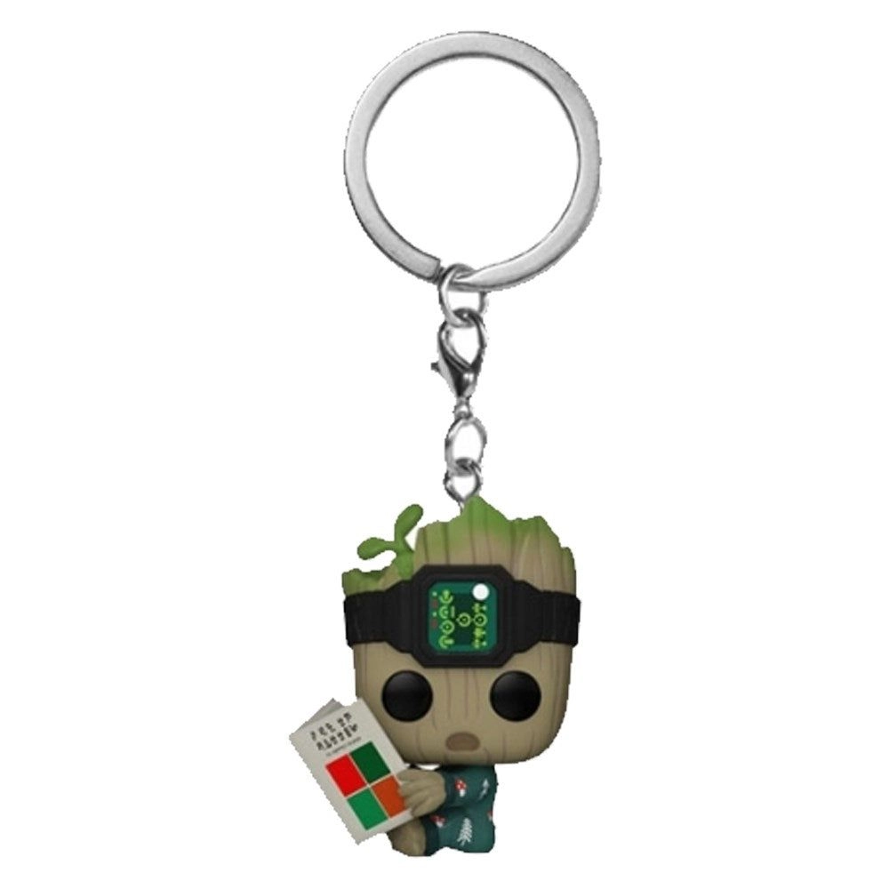 FUNKO Pocket Pop! Marvel: I Am Groot - Groot PJs with Book Keychain