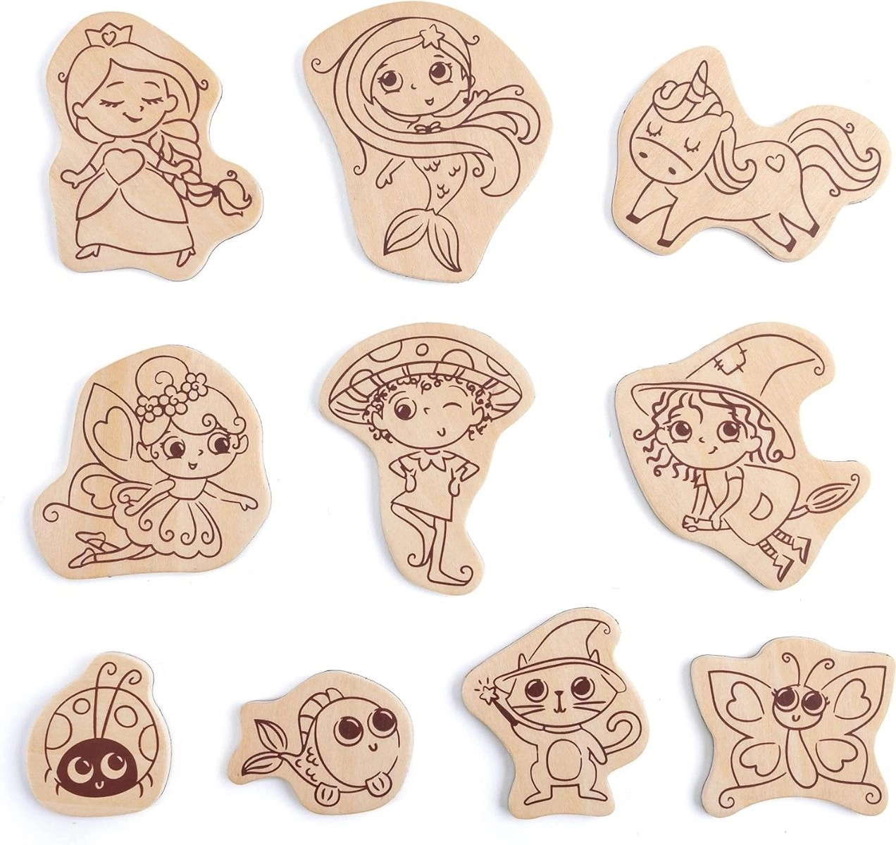 DIY Magic Friends Art And Craft Set - 3+ years 10 pcs