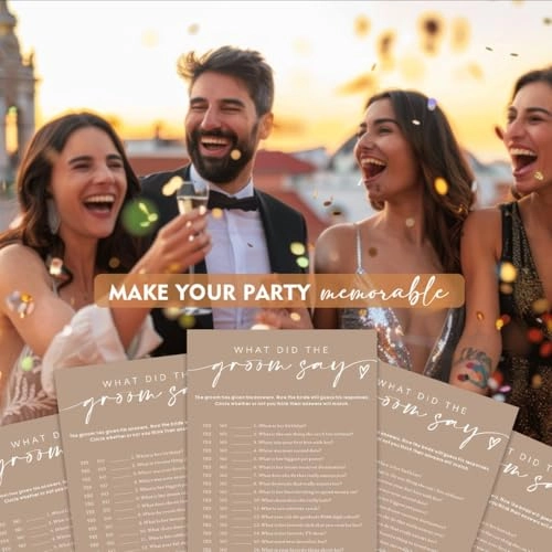 What Did The Groom Say - 25 pieces Adult