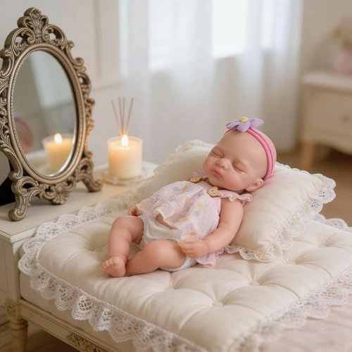 Reborn Baby Doll - 12 inch Vinyl Girl Ages 3+