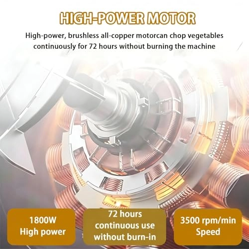 Commercial Vegetable Chopper - 1800W