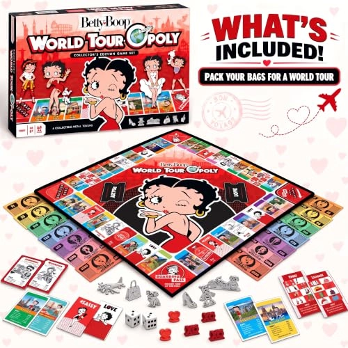 Betty Boop World Tour-Opoly