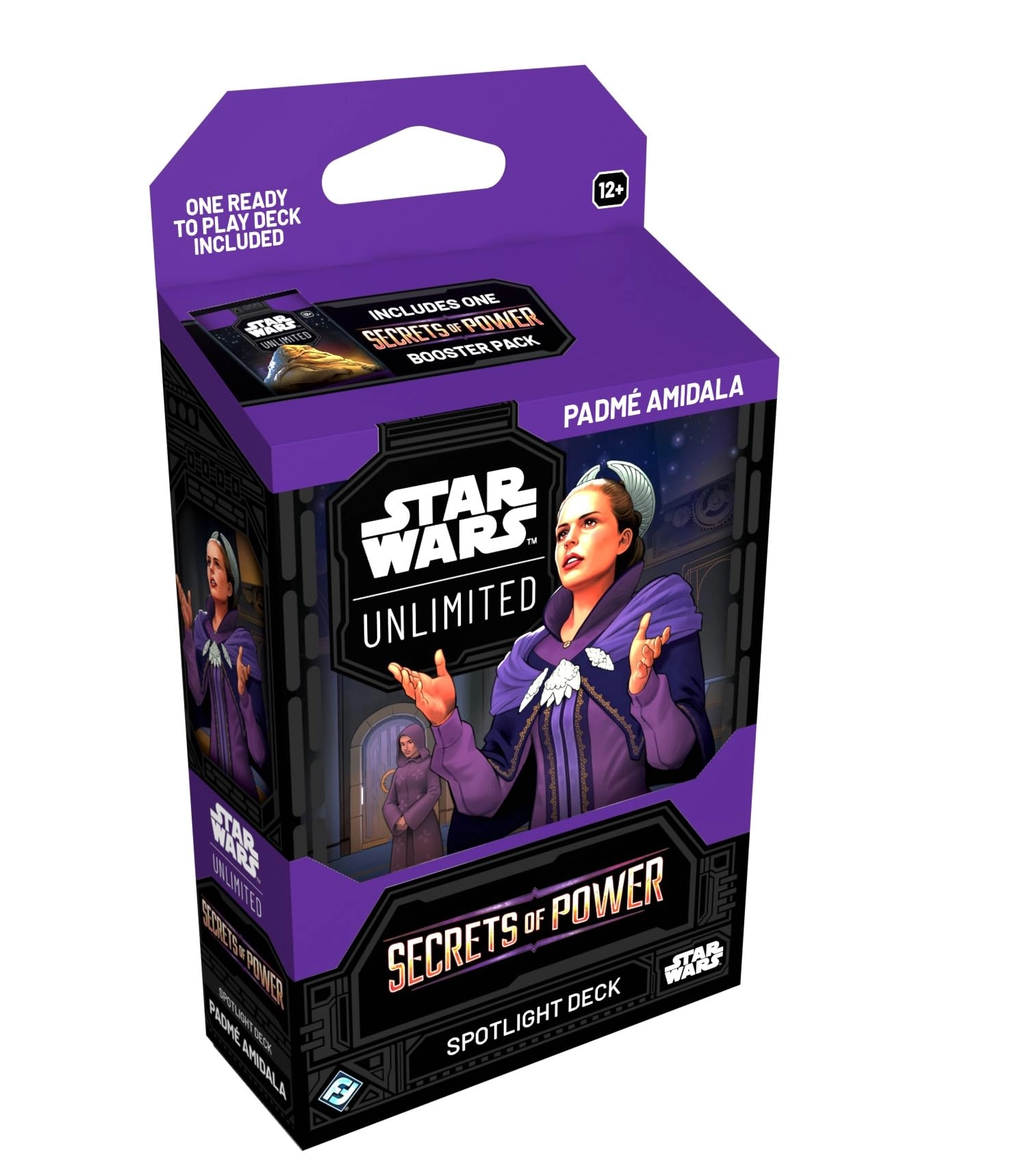 Asmodee Star Wars: Unlimited: Secrets of Power Padmé Amidala Spotlight Deck - 50-Card Booster Pack
