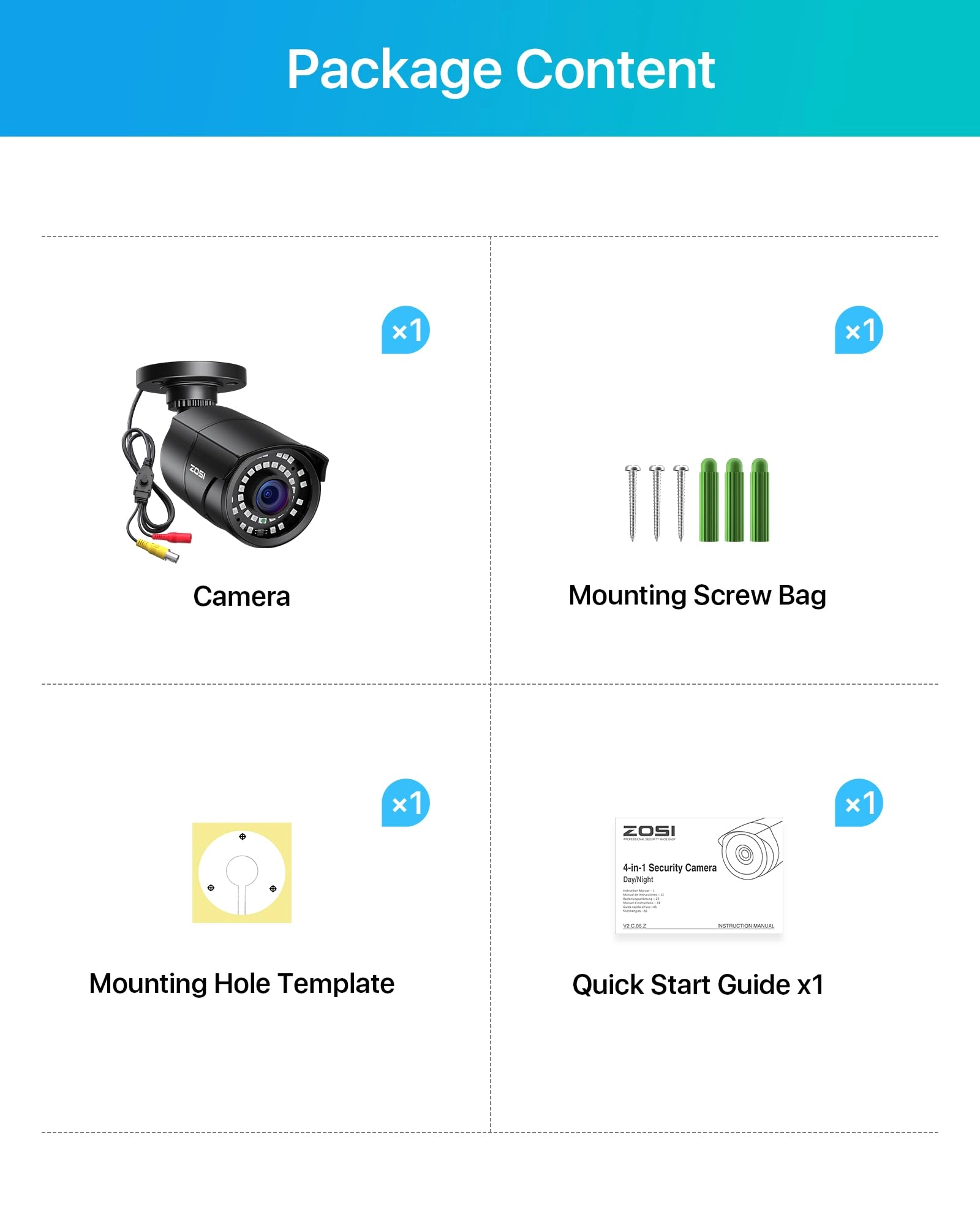 CCTV Camera System 1080p