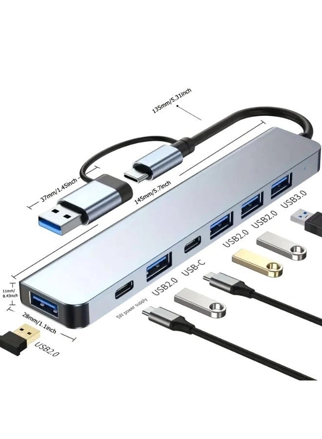 Hub-7-Ports - USB 3.0 100W Power Delivery Gigabit Ethernet