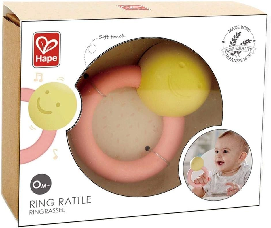 Ring Rattle - 0 + rice-based