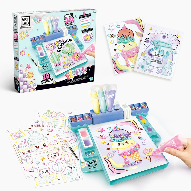 Fluffy Paint Studio Kit - 5+ years