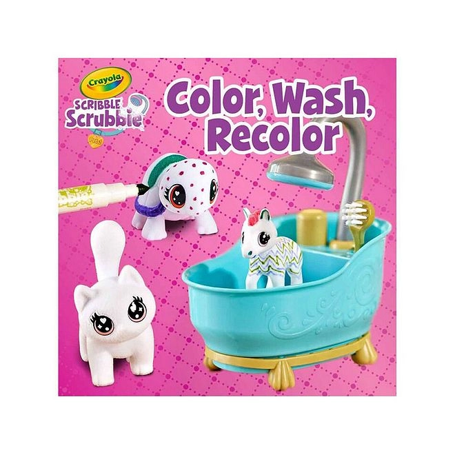 Scribble Scrubbie Pets Mega Tub Playset