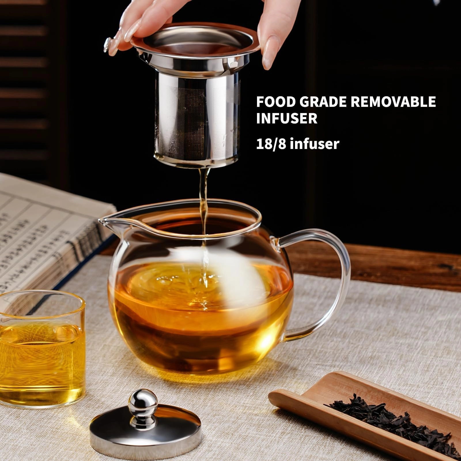 Glass Teapot - 1200ml