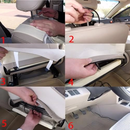 Headrest Screen Display - HD WIDESCREEN 7 In